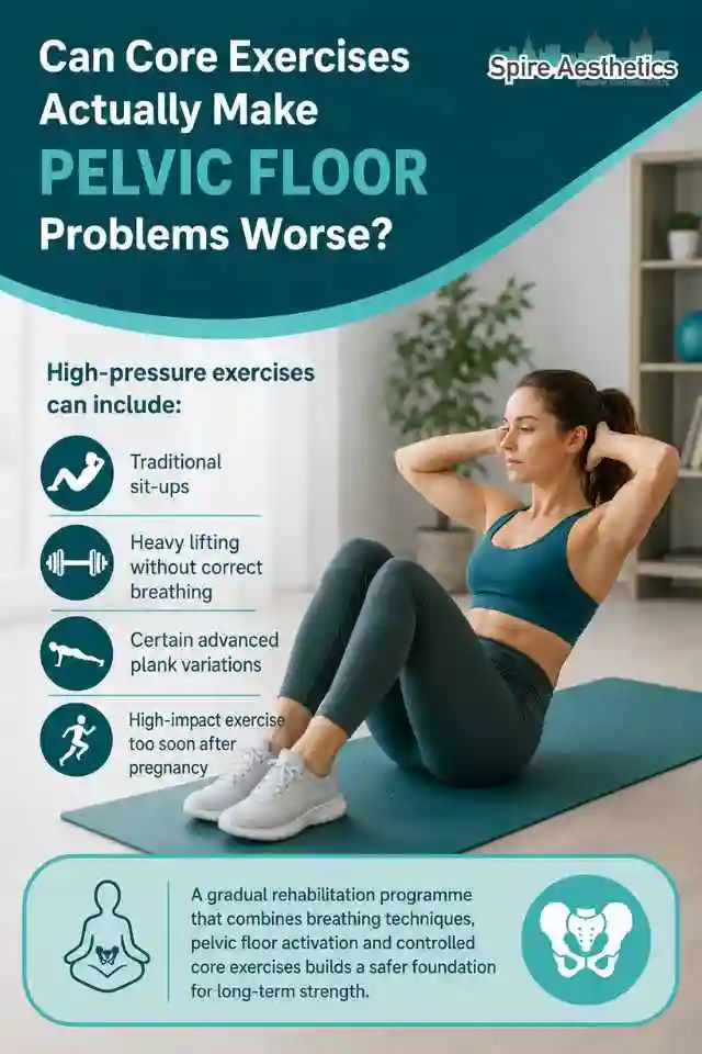 Can Strengthening Your Core Alone Actually Make Pelvic Floor Problems Worse Cookham?